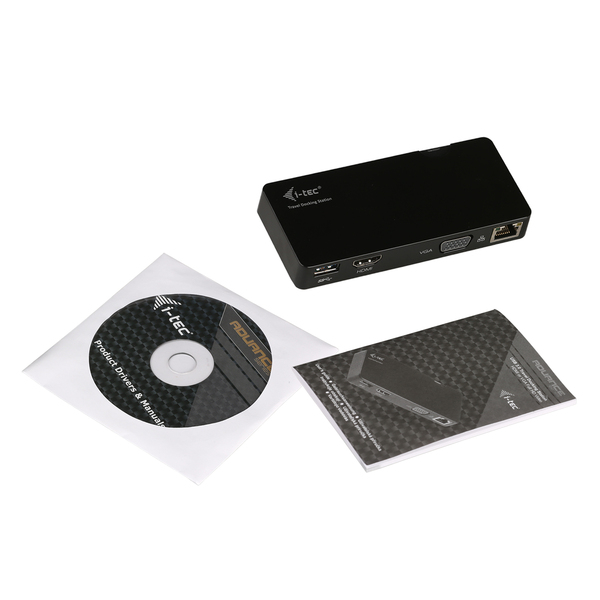 I-TEC TRAVEL DOCKING STATION USB 3.0 ADVANCE HDMI OR VGA