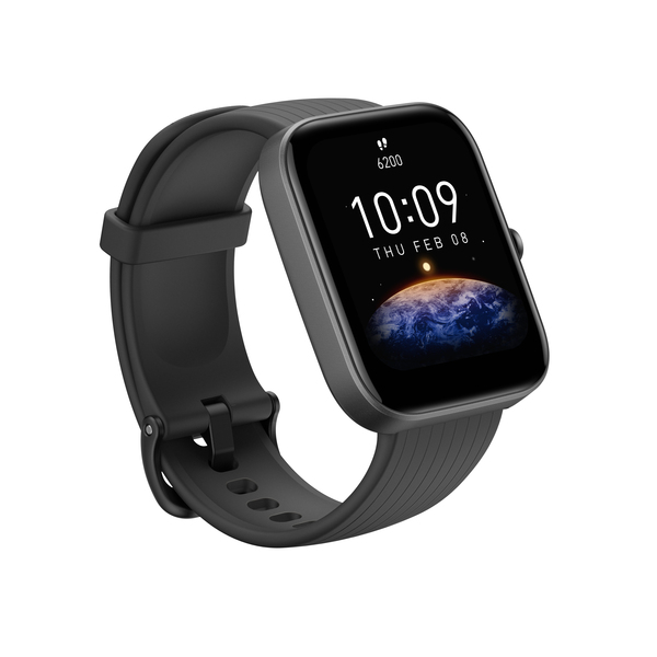 Amazfit Bip 3 Pro Black Square box - aktivitetsarmband, svart