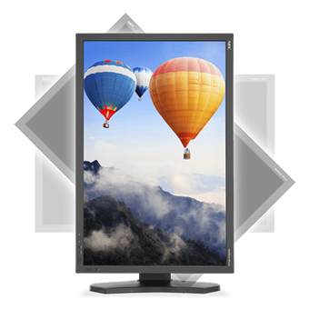 NEC 29.8" MultiSync PA302W, 2560x1600px, AH-IPS - sk&auml;rm, Svart