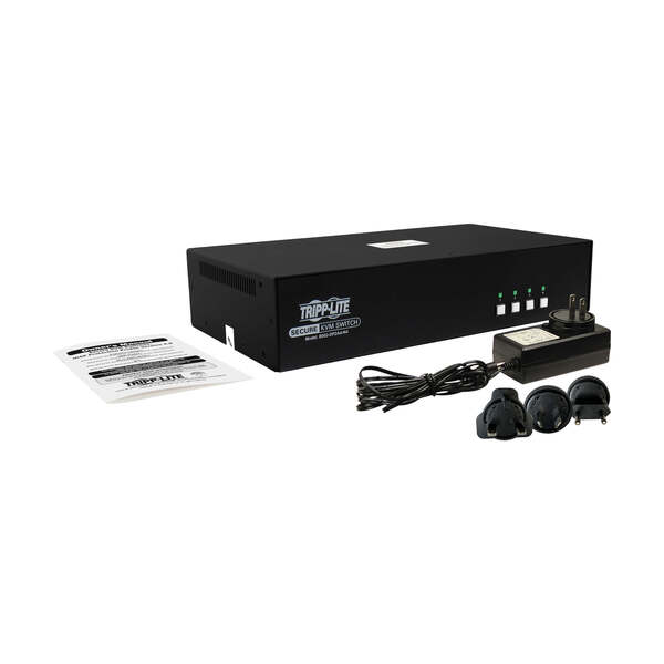 Secure KVM Switch 4-Port DisplayPort Dua