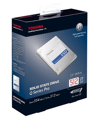Toshiba 512GB Q Series Pro SATA3 - SSD