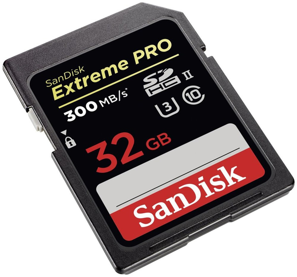 SanDisk 32GB Extreme Pro UHS-II - SDHC