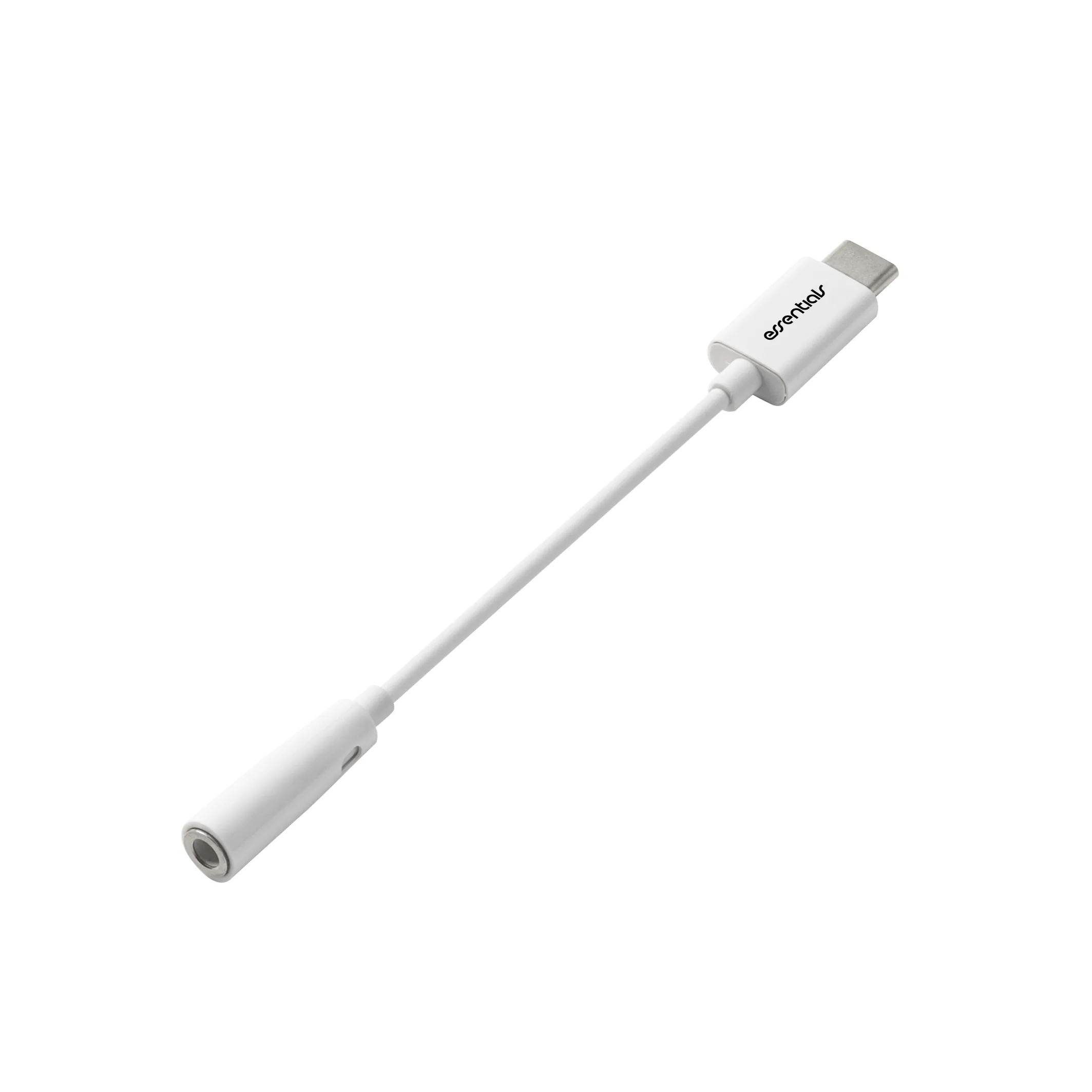 USB-C to 3.5 mm audio adapter, white