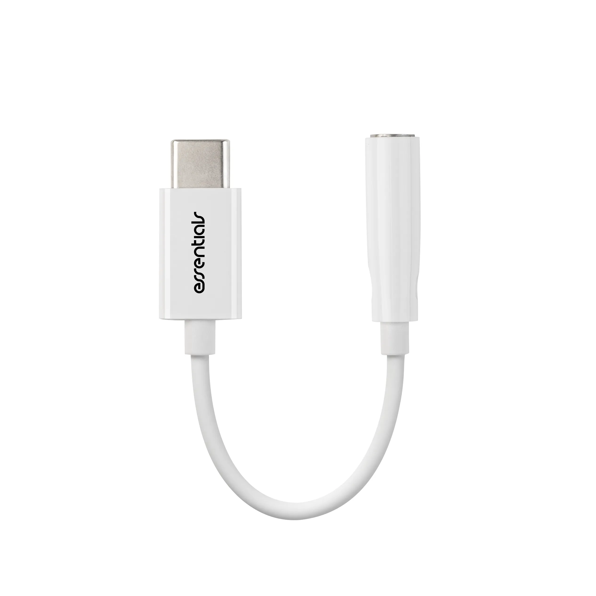 USB-C to 3.5 mm audio adapter, white
