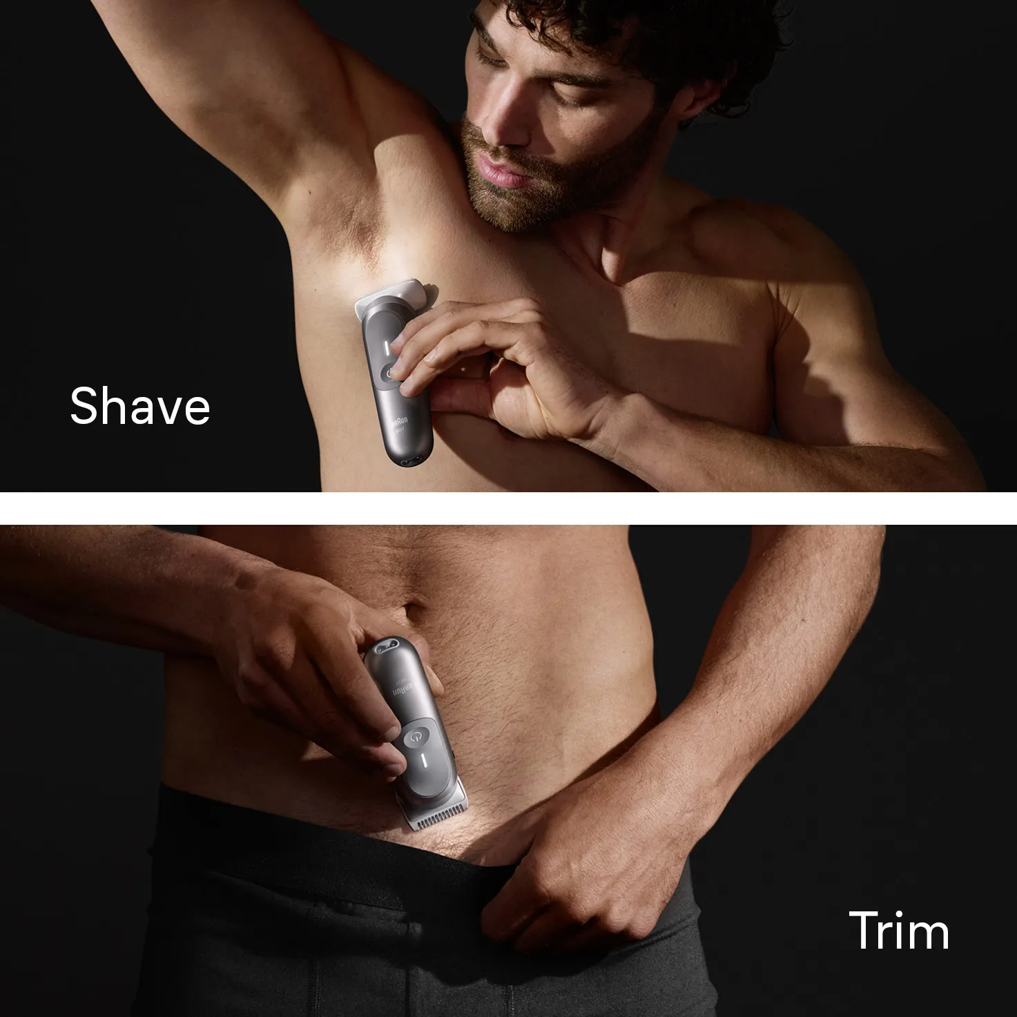 Braun Body Groomer Series 7 BG7550 - body groomer, Grey
