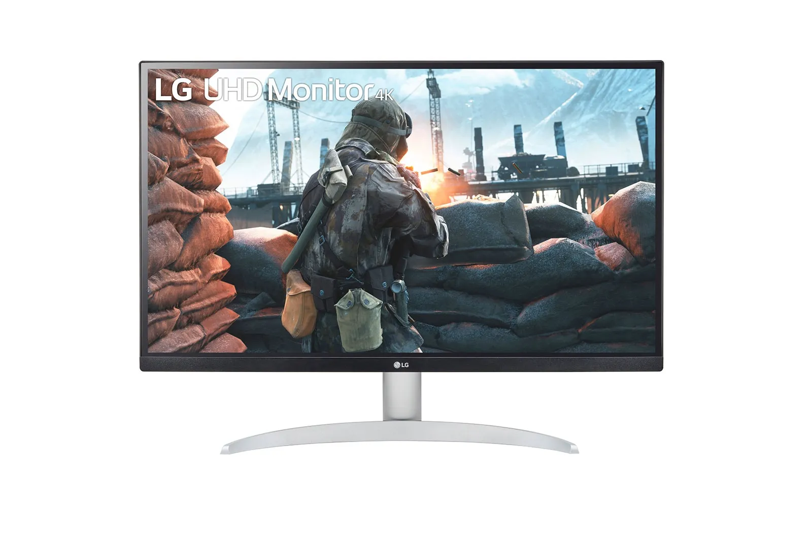 LG 27" 27UP650P-W 4K UHD, IPS -n&auml;ytt&ouml;
