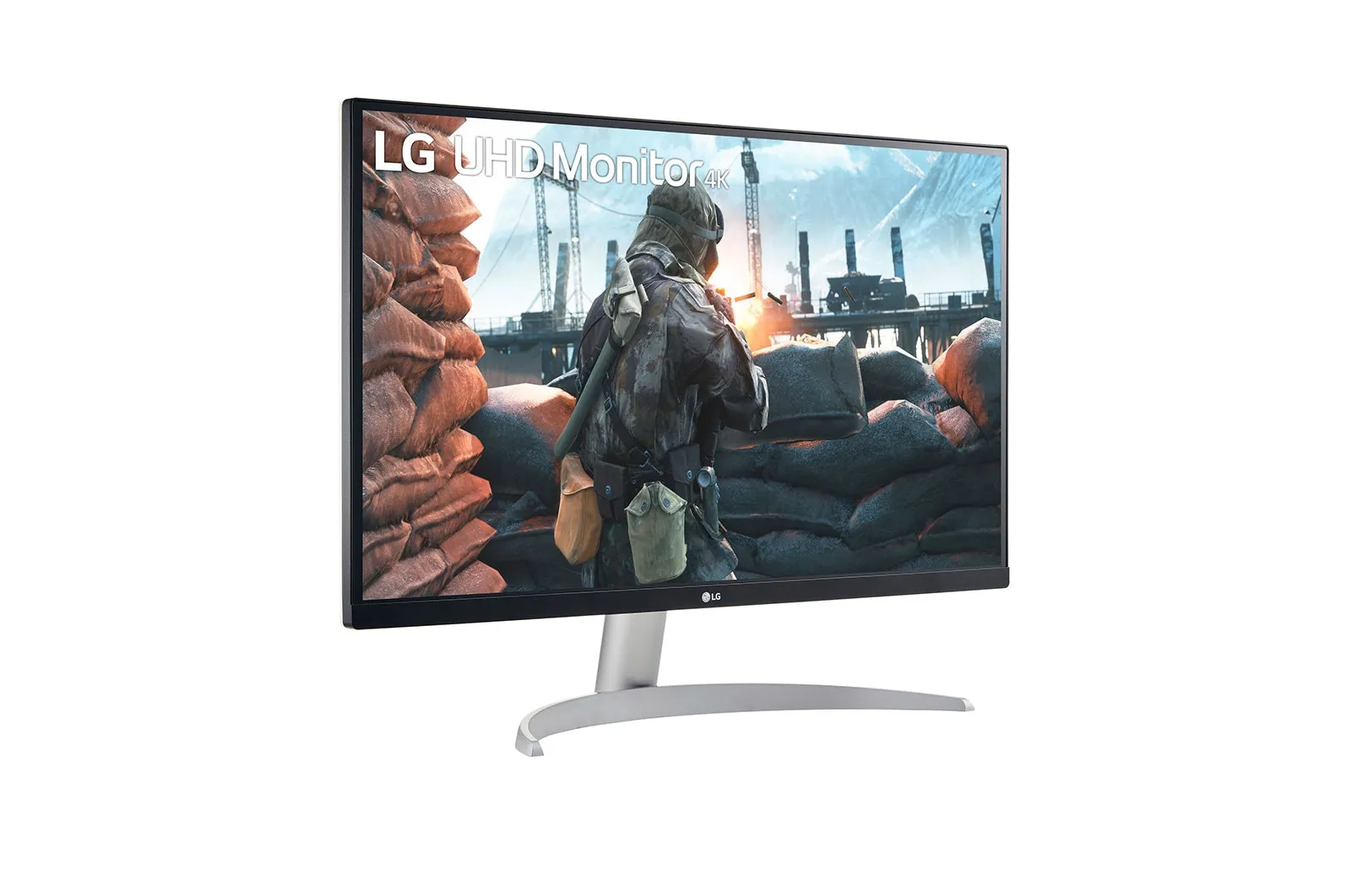 LG 27" 27UP650P-W 4K UHD, IPS -n&auml;ytt&ouml;