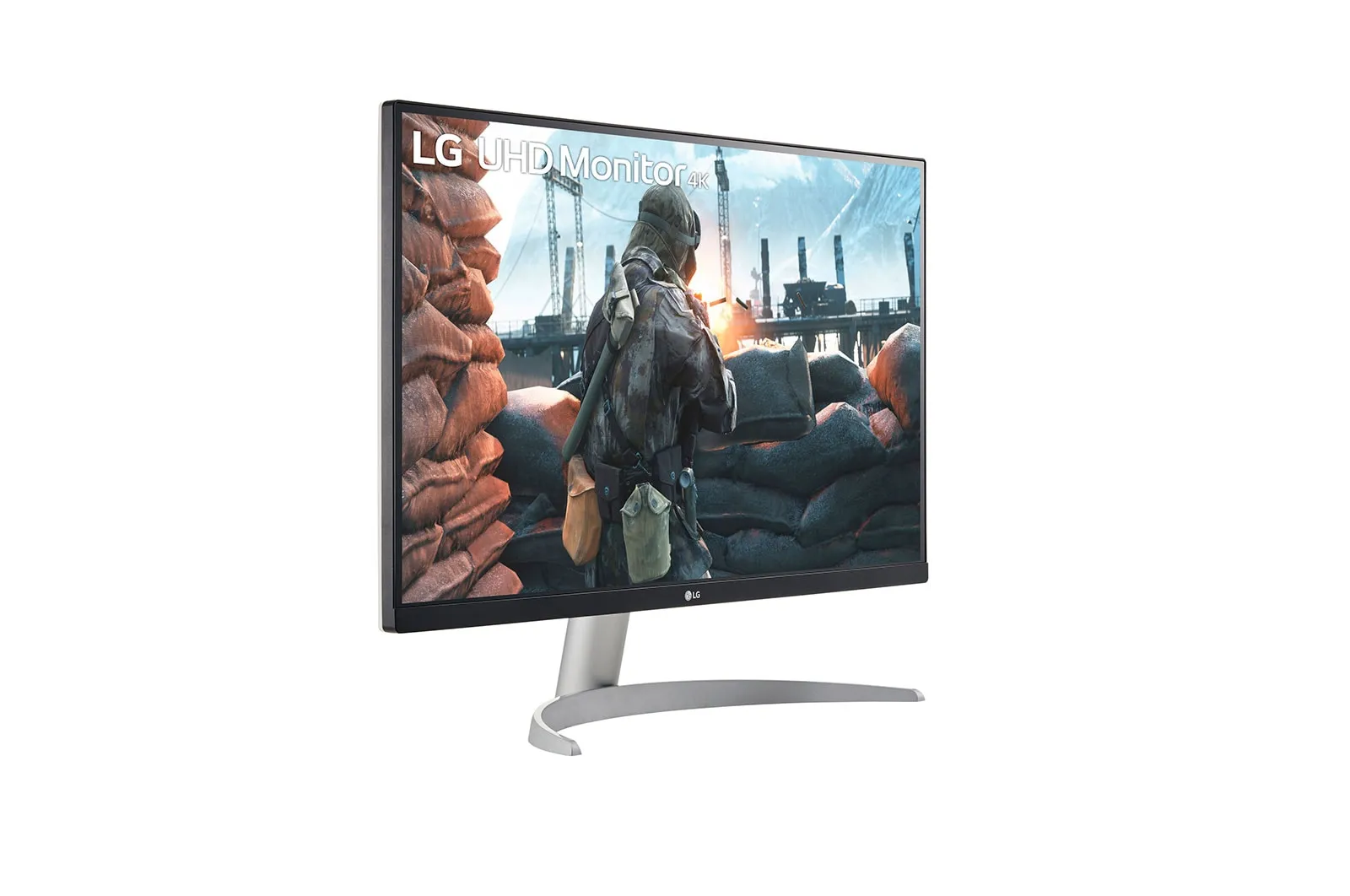 LG 27" 27UP650P-W 4K UHD, IPS -n&auml;ytt&ouml;