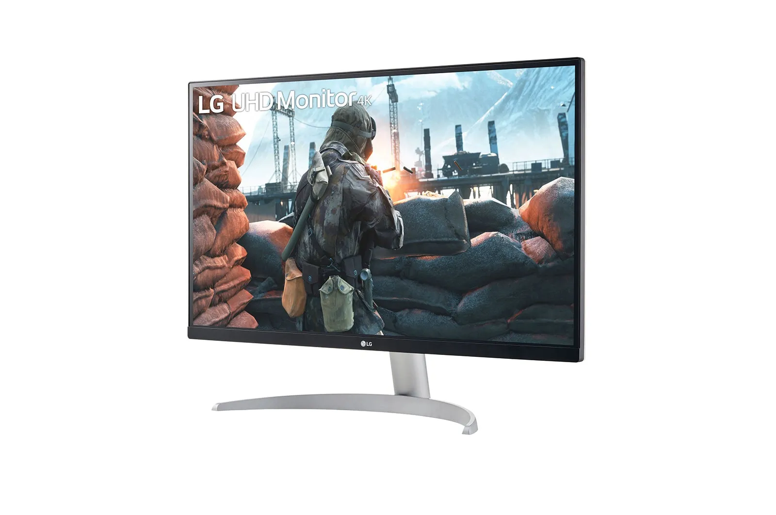 LG 27" 27UP650P-W 4K UHD, IPS -n&auml;ytt&ouml;