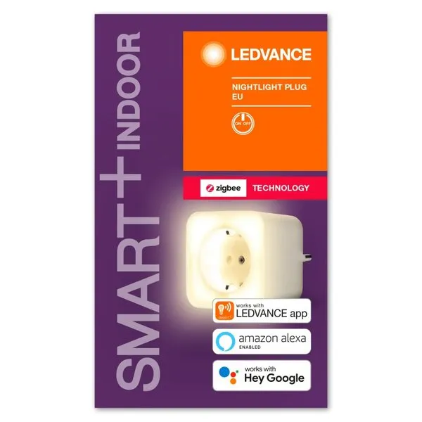 Ledvance SMART+ Plug - smart plug with nightlight, Zigbee