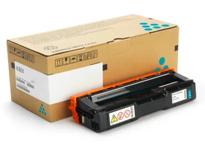 RICOH Toner 407717 SP C252HE Cyan