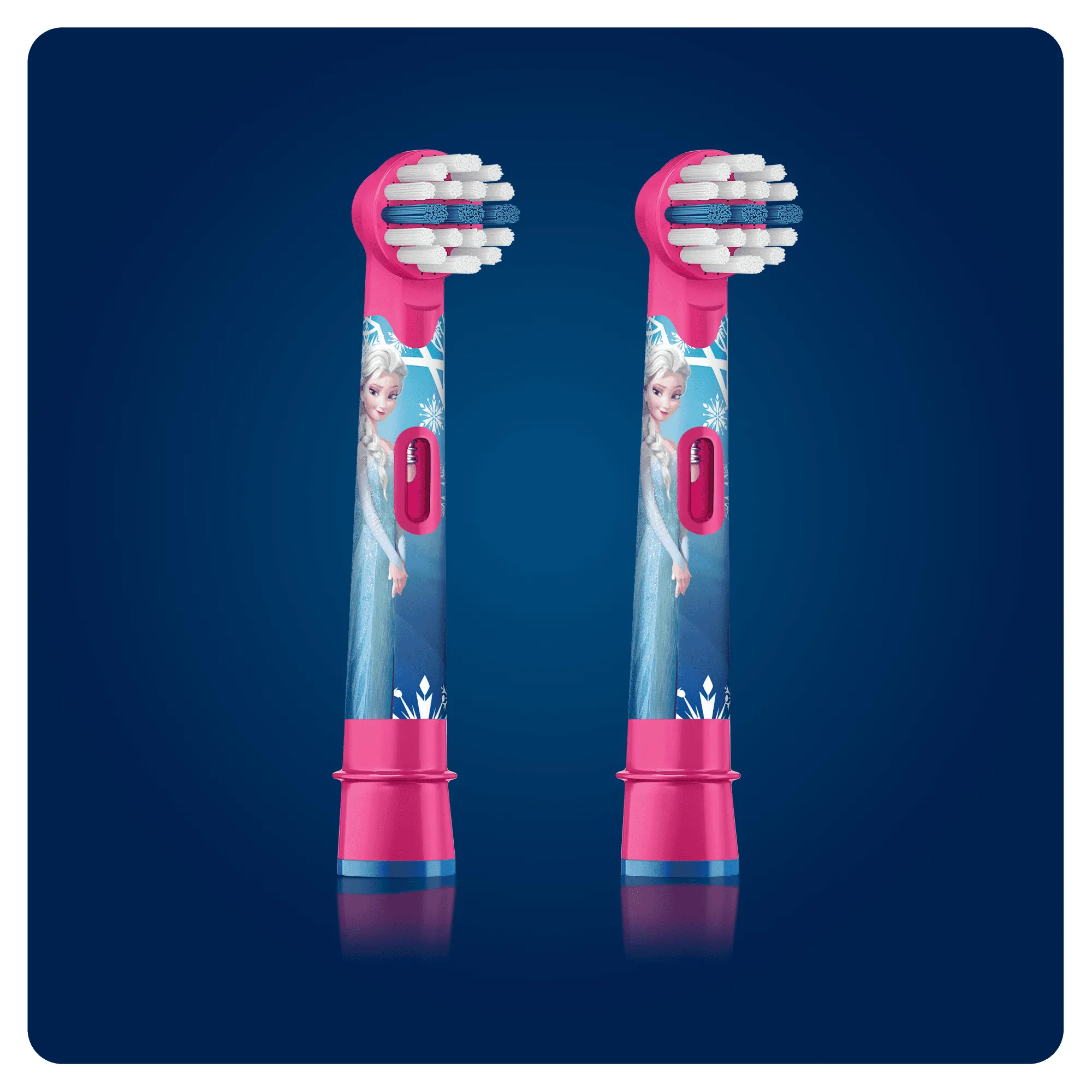 BRAUN VAIHTOHARJA ORAL-B KIDS 2ct FROZEN, paketissa 2 vaihtoharjaa. Stages Power BRAUN VAIHTOHARJA ORAL-B KIDS 2ct FROZEN, paketissa 2 vaihtoharjaa. Stages Power