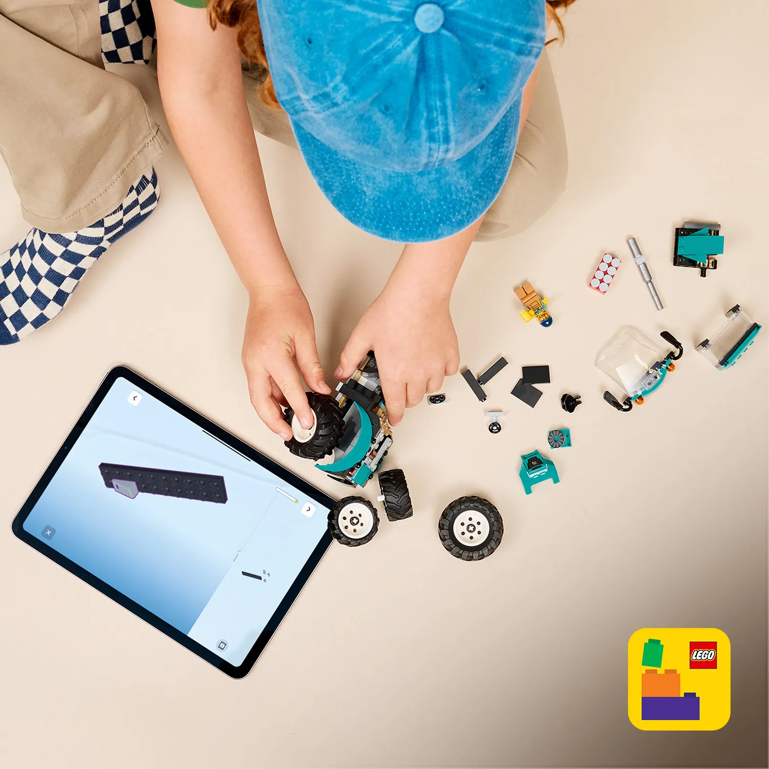 LEGO City Tractor 60498