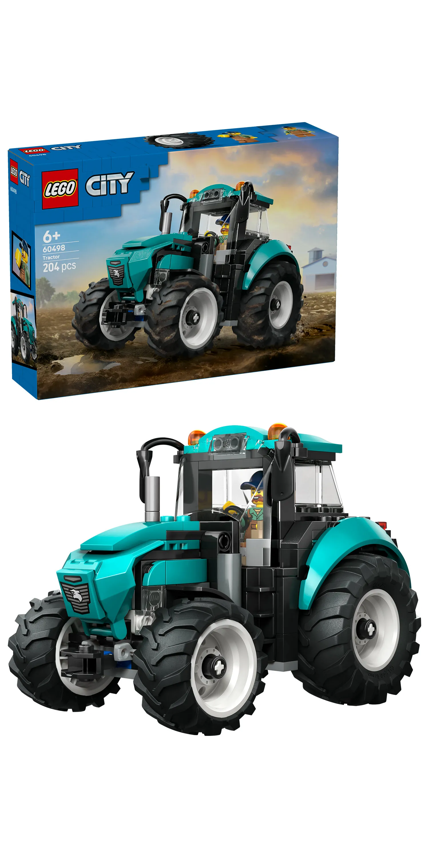 LEGO City Tractor 60498