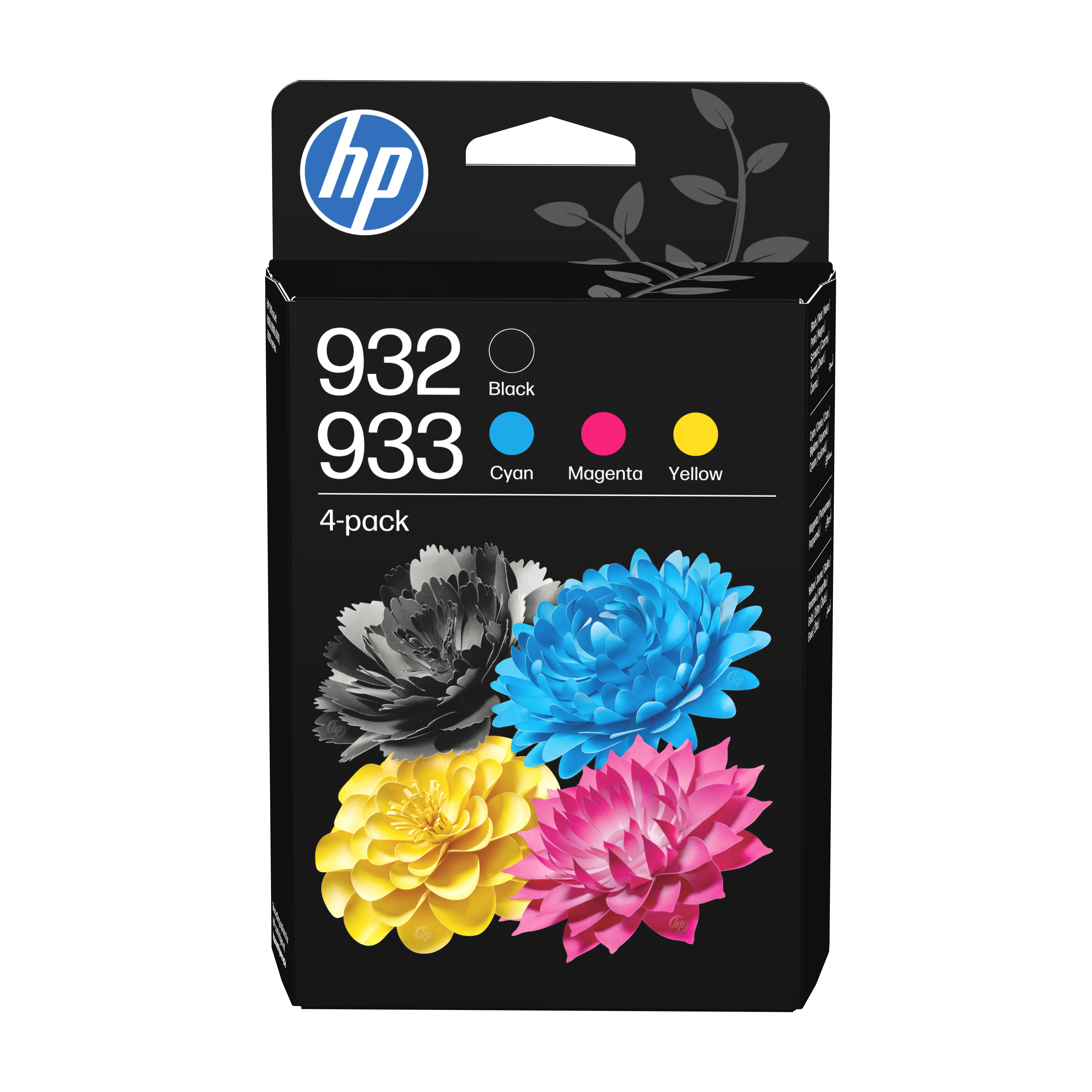 HP 932/933 -mustekasettipakkaus, musta/syaani/magenta/keltainen, 4 kpl