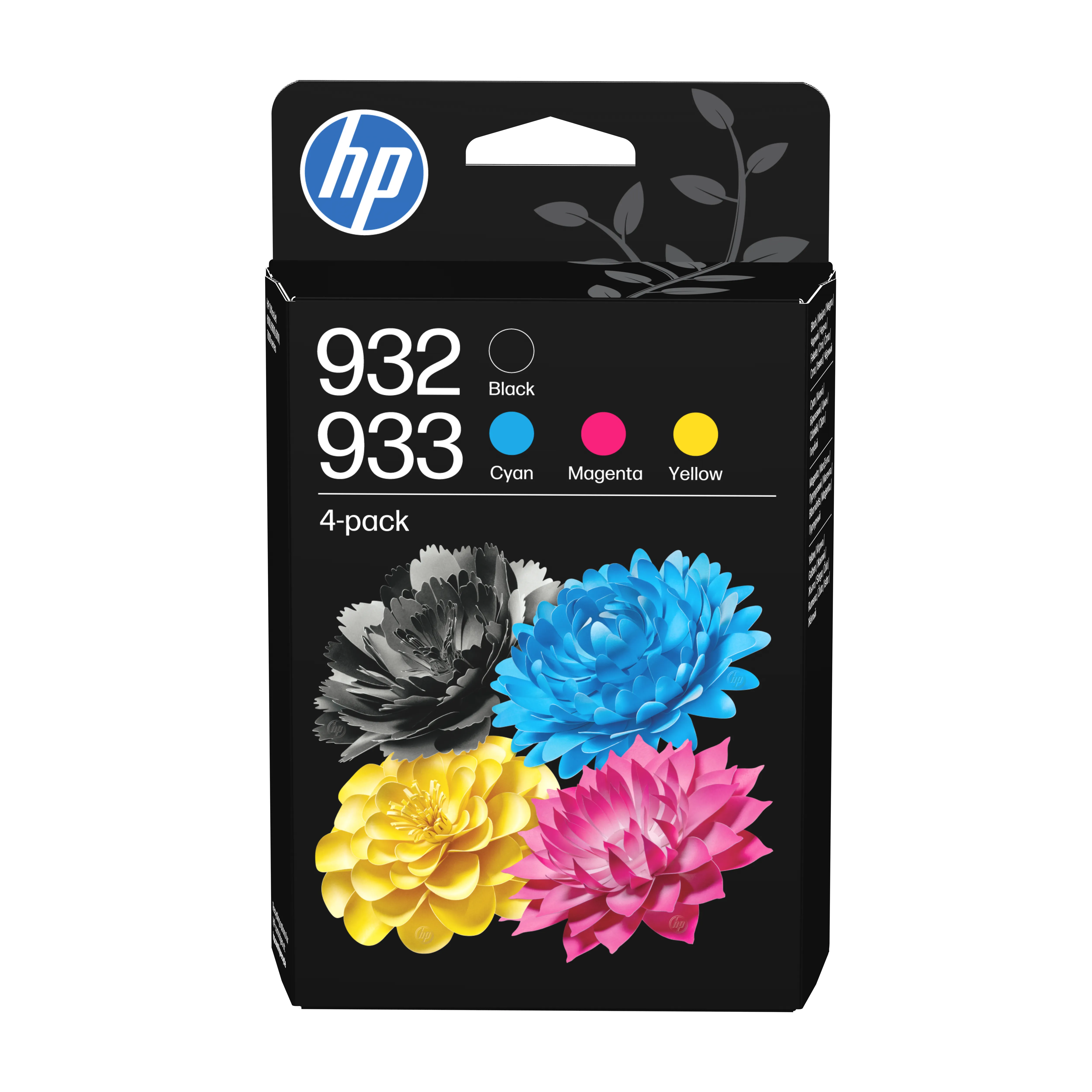 HP 932/933 -mustekasettipakkaus, musta/syaani/magenta/keltainen, 4 kpl