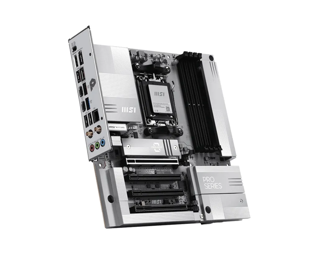 MSI PRO B850M-A WIFI PZ AM5 mATX Motherboard