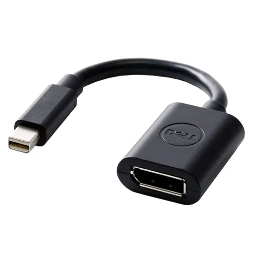 Dell  mini DisplayPort – DisplayPort - adapter, Svart