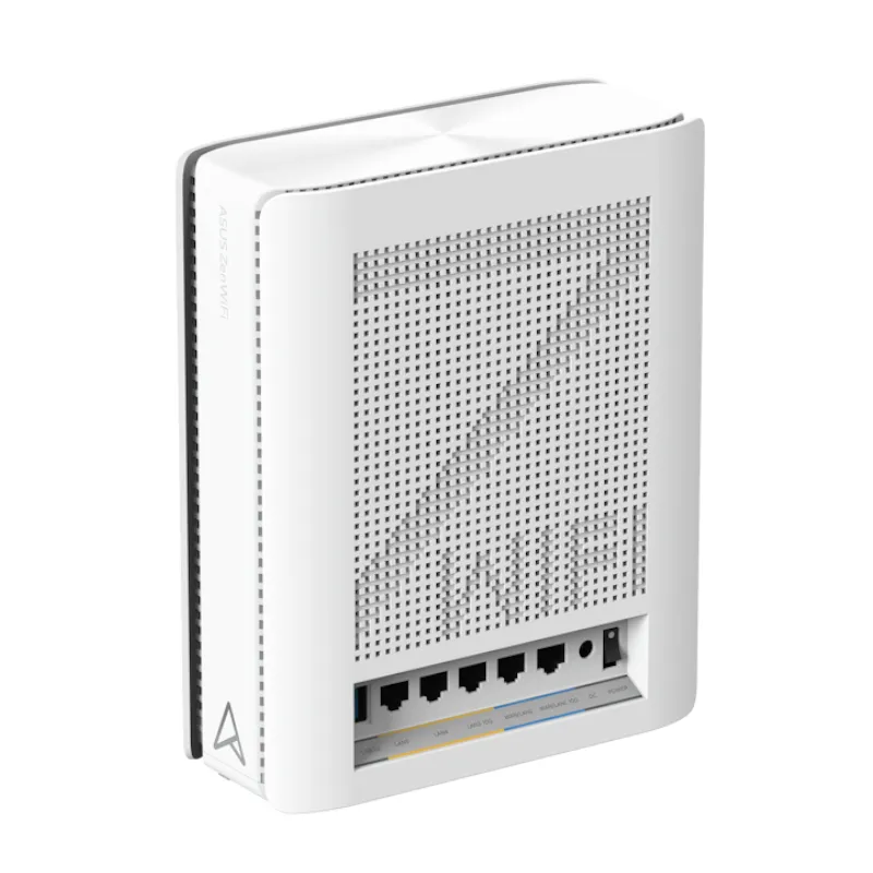 ASUS ZenWiFi BQ16 BE25000 Quad-band WiFi 7 Mesh Router 1-Pack White