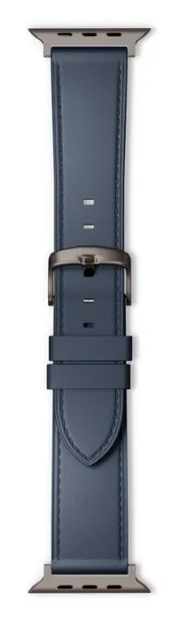 Epico Watch Strap Leather 42/44/45/49 - blue
