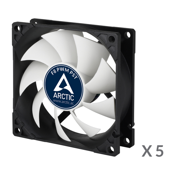 Arctic cooling F8 PWM PST Value pack