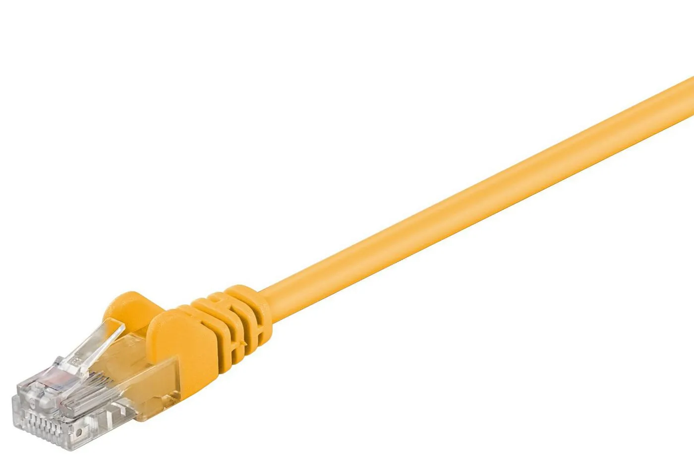 MicroConnect Cat5e UTP RJ45 3m Network Cable, Yellow