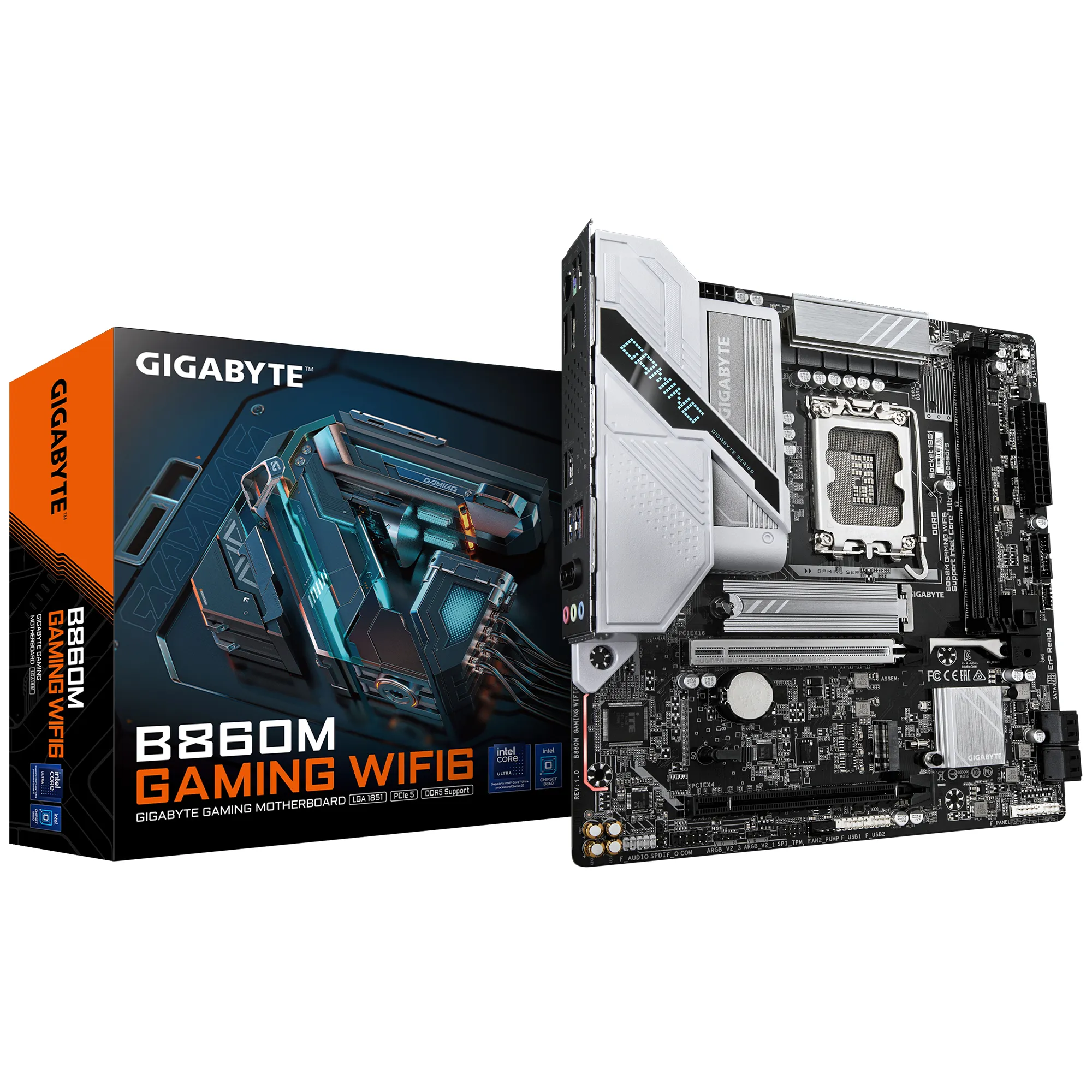 Gigabyte B860M GAMING WIFI6 LGA1851 mATX -emolevy