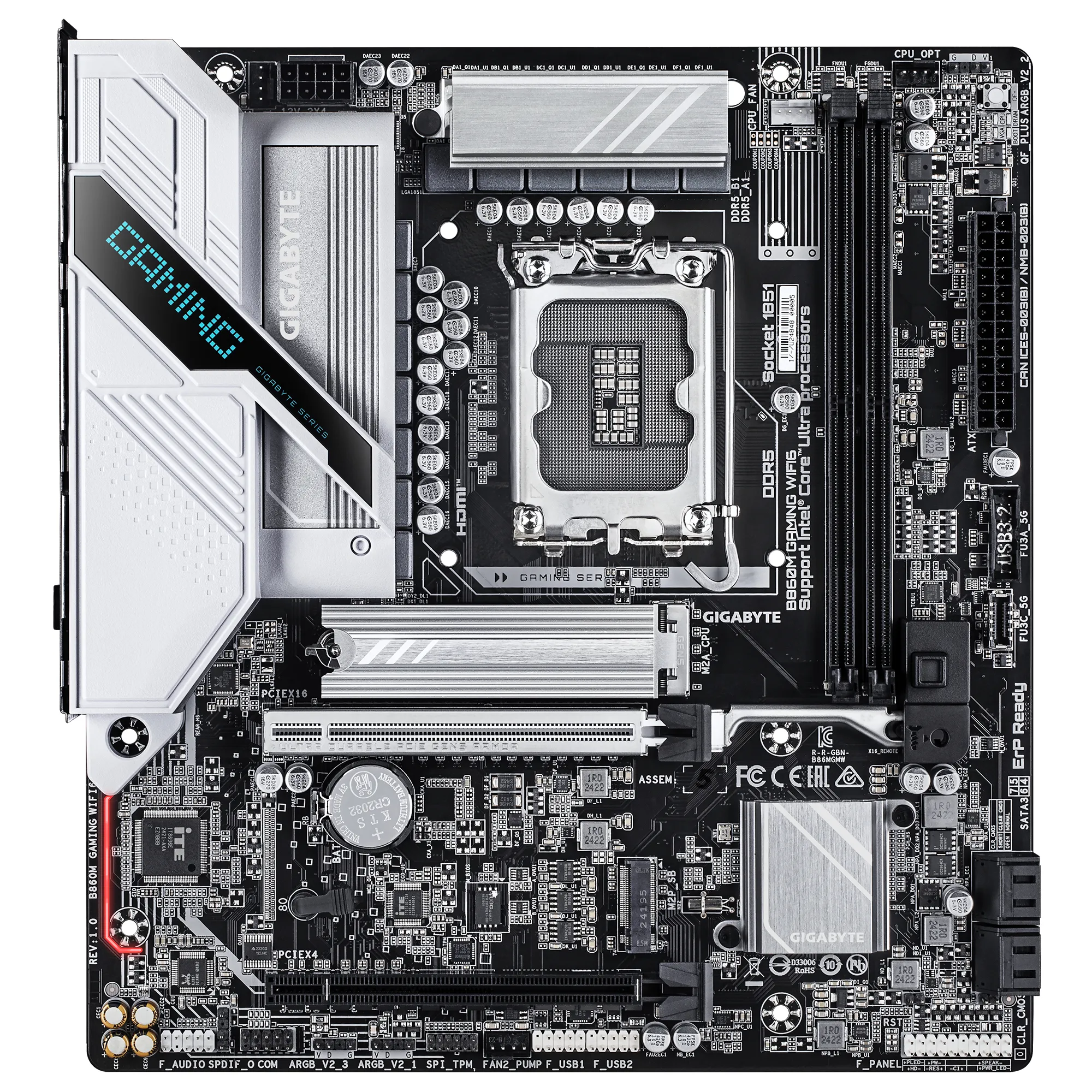 Gigabyte B860M GAMING WIFI6 LGA1851 mATX -emolevy