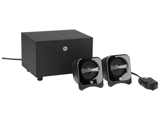 HP 2.1 Compact Speaker System - Kaiutinj&auml;rjestelm&auml; - PC:lle - 2.1-kanava malleihin Envy DV6, Pavilion, Pavilion Gaming, Pavilion TouchSmart, Pavilion x2, Spectr