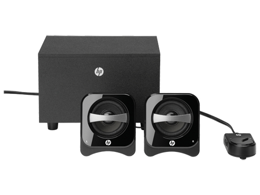 HP 2.1 Compact Speaker System - Kaiutinj&auml;rjestelm&auml; - PC:lle - 2.1-kanava malleihin Envy DV6, Pavilion, Pavilion Gaming, Pavilion TouchSmart, Pavilion x2, Spectr