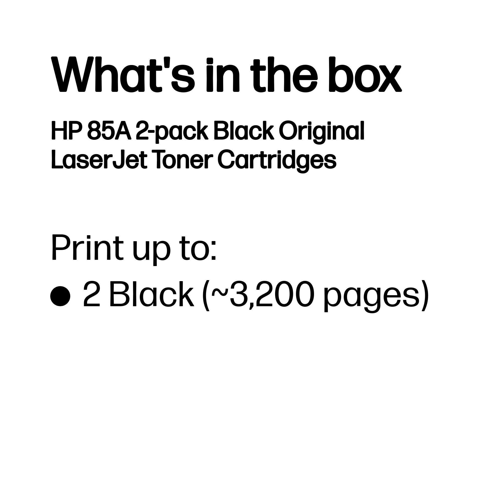 HP 2x Toner CE285A black HV LaserJet P1102 M1132 M1212 M1217