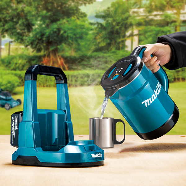 Makita DKT360 kettle, 0.8L, Blue