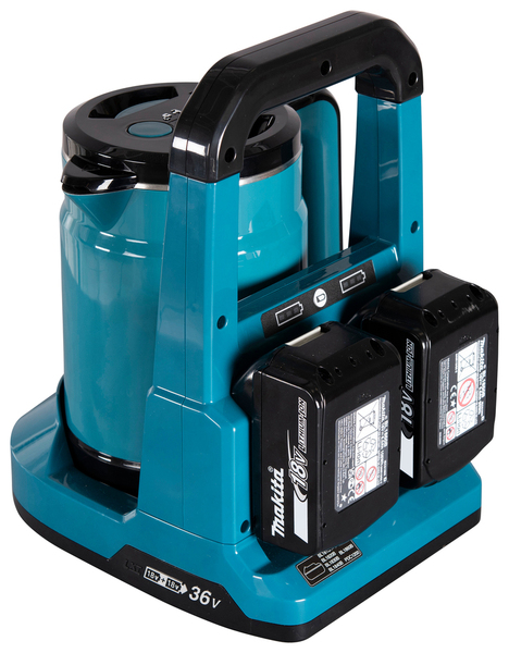 Makita DKT360 kettle, 0.8L, Blue