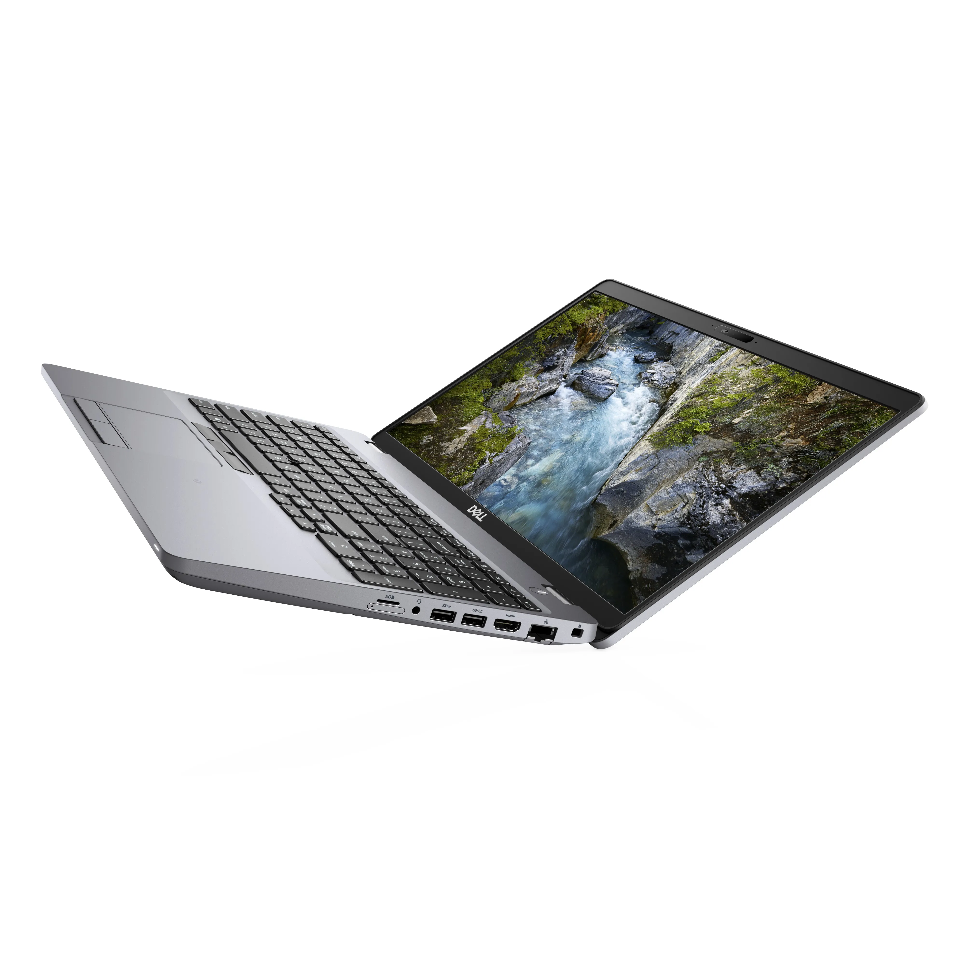 Dell 15.6" Precision 3551, i7-10850H, 16GB RAM, 512GB SSD, GeForce Quadro P620, Win 10 Pro -kannettava