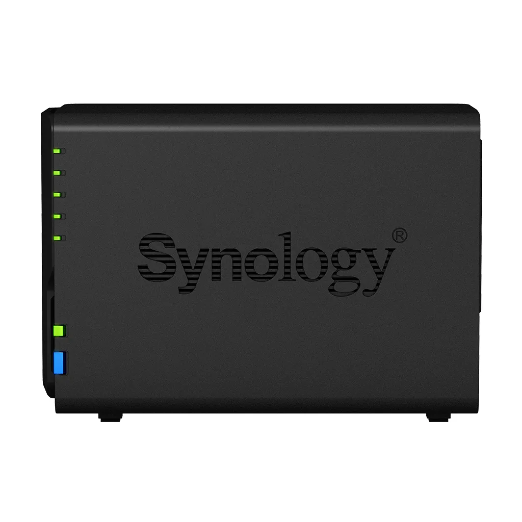 Synology DiskStation DS220+, 2x hårdiskplatser - NAS-server