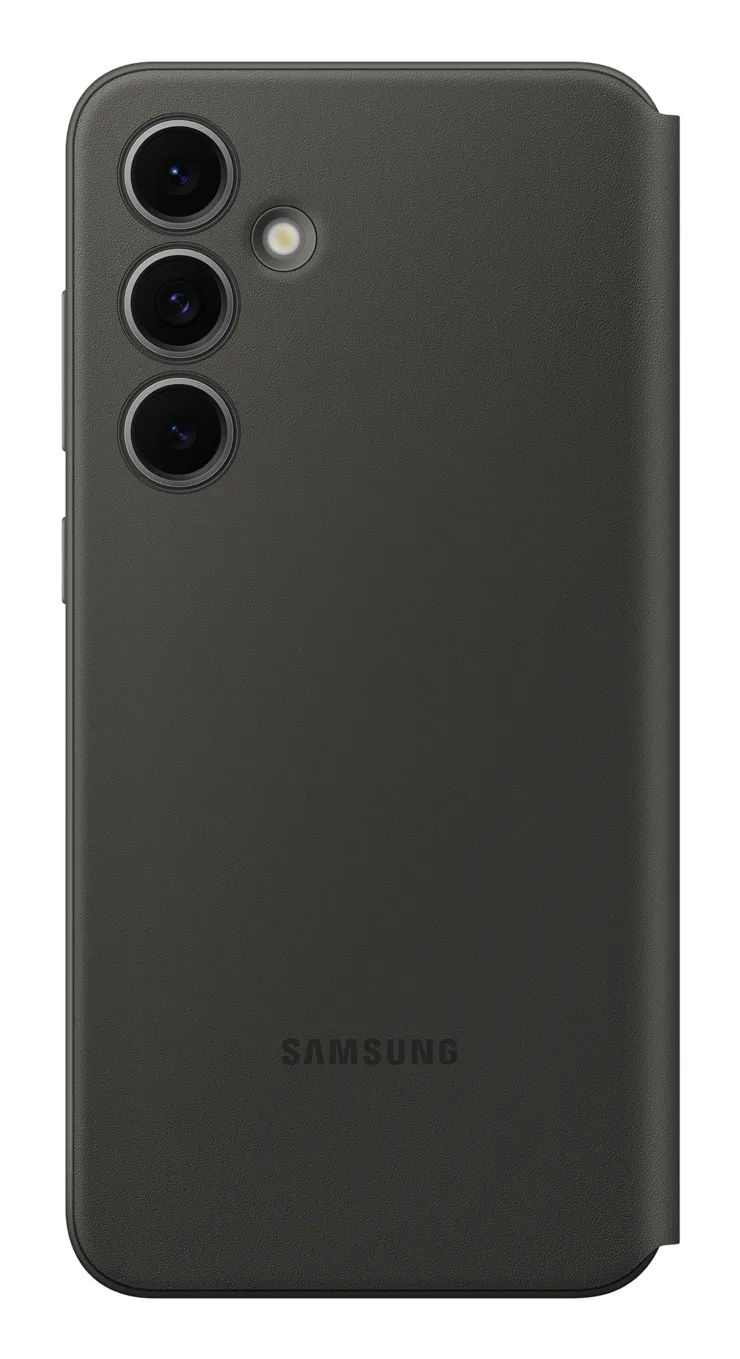 Samsung Galaxy S24 FE Smart View -lompakkokotelo, Musta