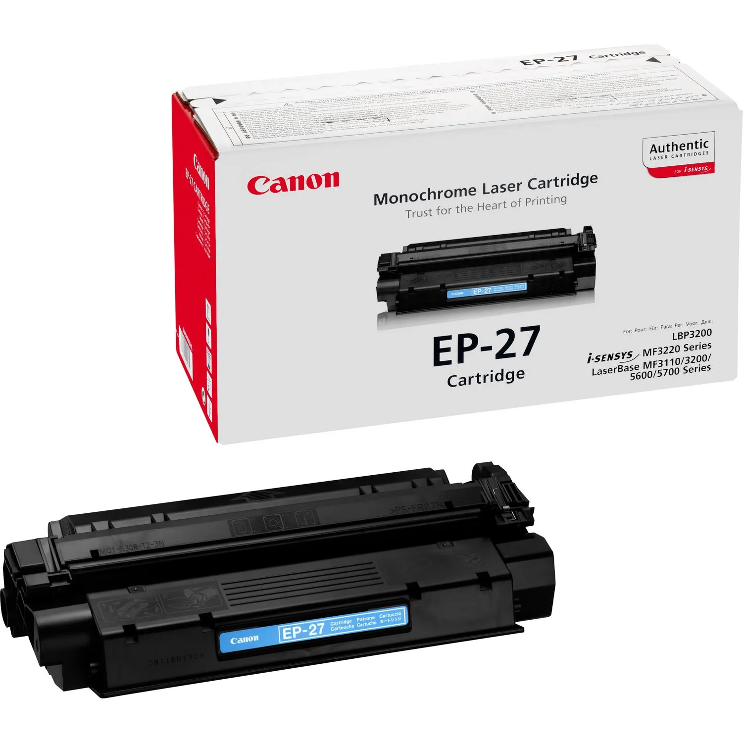Canon EP-27 toner cartridge, Black