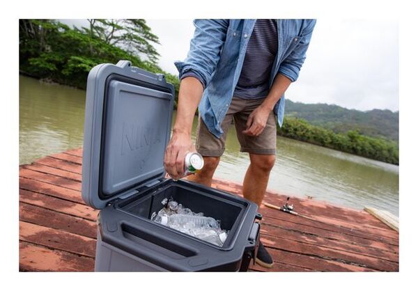 Ninja FrostVault FB131EUGY -kannettava kylm&auml;laukku, 28L, harmaa