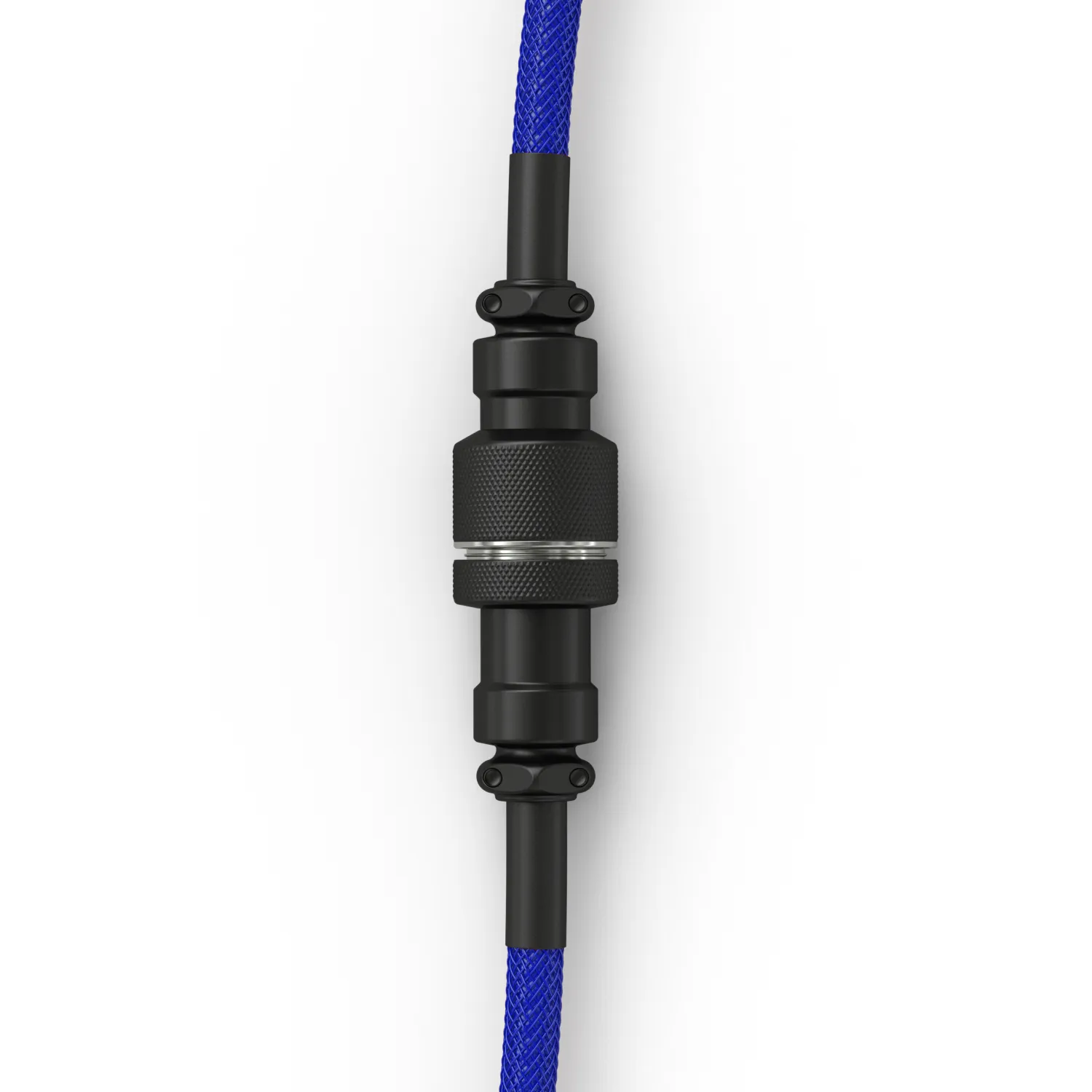 Glorious GMMK Coiled USB-A - USB-C - cable, 1.4m, Cobalt Blue