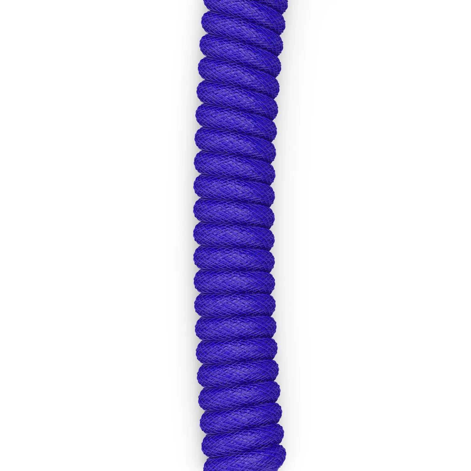 Glorious GMMK Coiled USB-A - USB-C - cable, 1.4m, Cobalt Blue