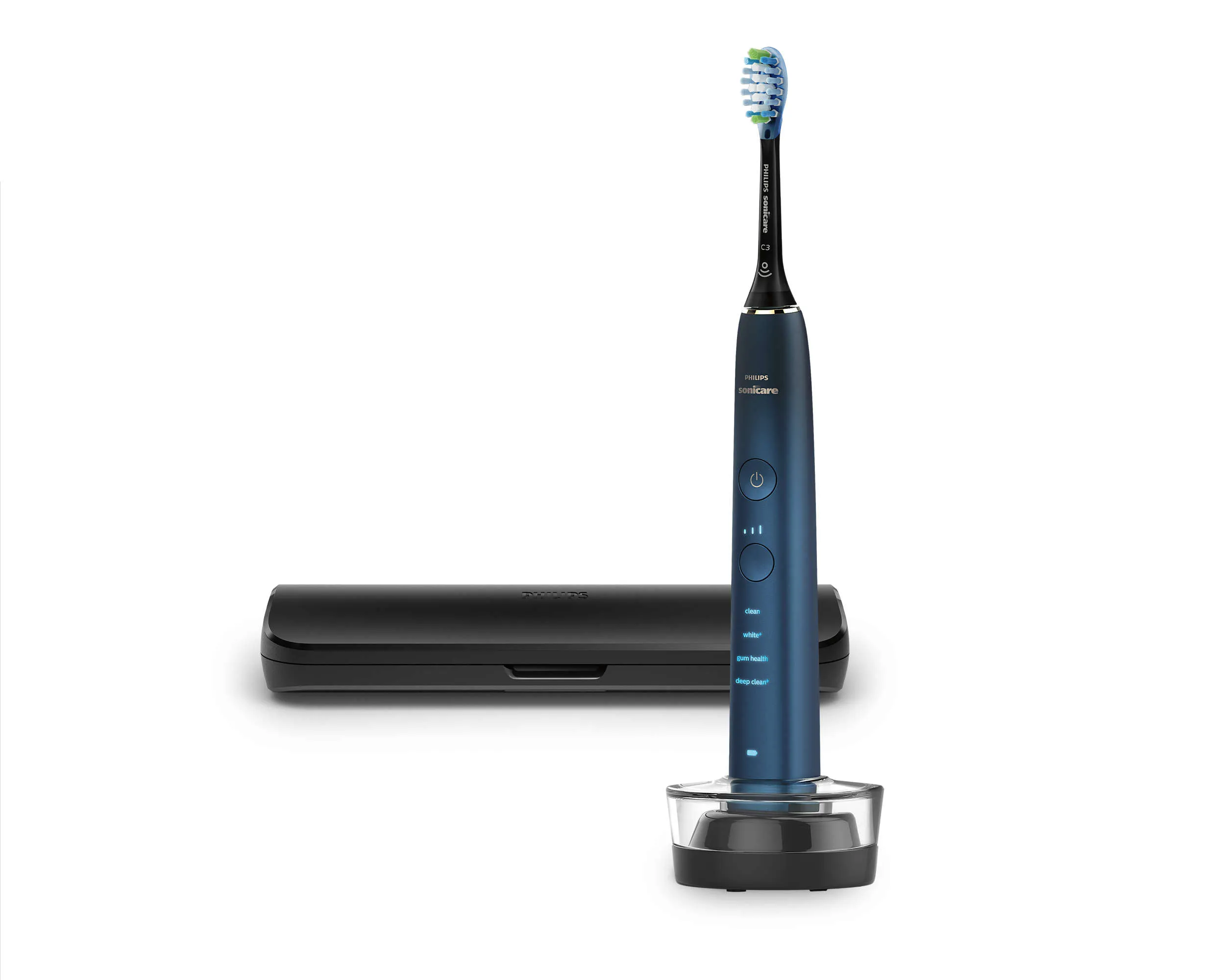Philips Sonicare DiamondClean 9000 HX9911/88 - eltandborste, bl&aring;