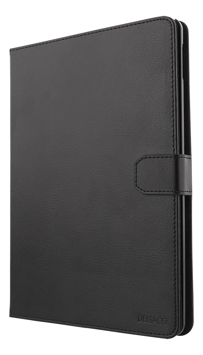 DELTACO iPad 9.7&quot; 2017/2018 case, vegan leather, sleep/wake, stand