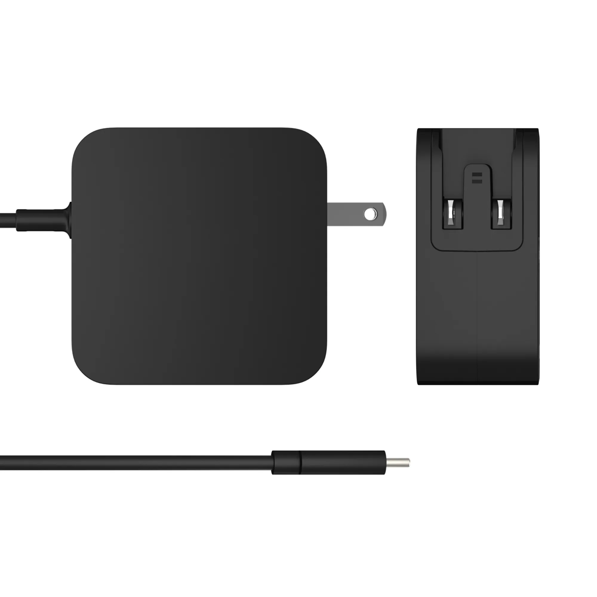 J5create102W GaN PD USB-C 2-Port - V&auml;ggladdare, svart