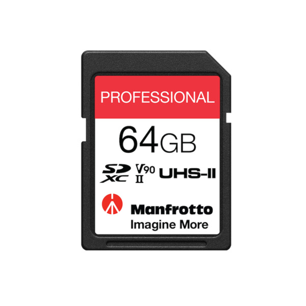 MANFROTTO Minneskort SDXC