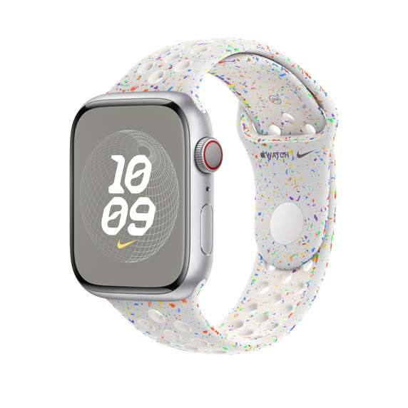 Apple Watch 45 mm - Nike Sport Band, Pure Platinum M/L