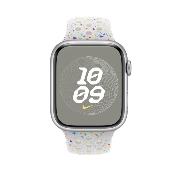 Apple Watch 45 mm - Nike Sport Band, Pure Platinum M/L