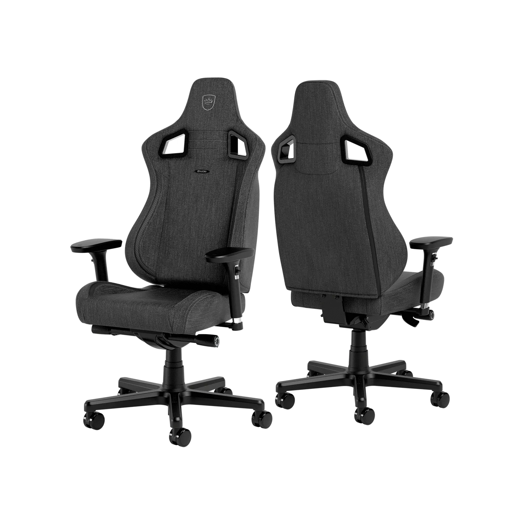 Noblechairs EPIC Compact TX -pelituoli, antrasiitti, harmaa
