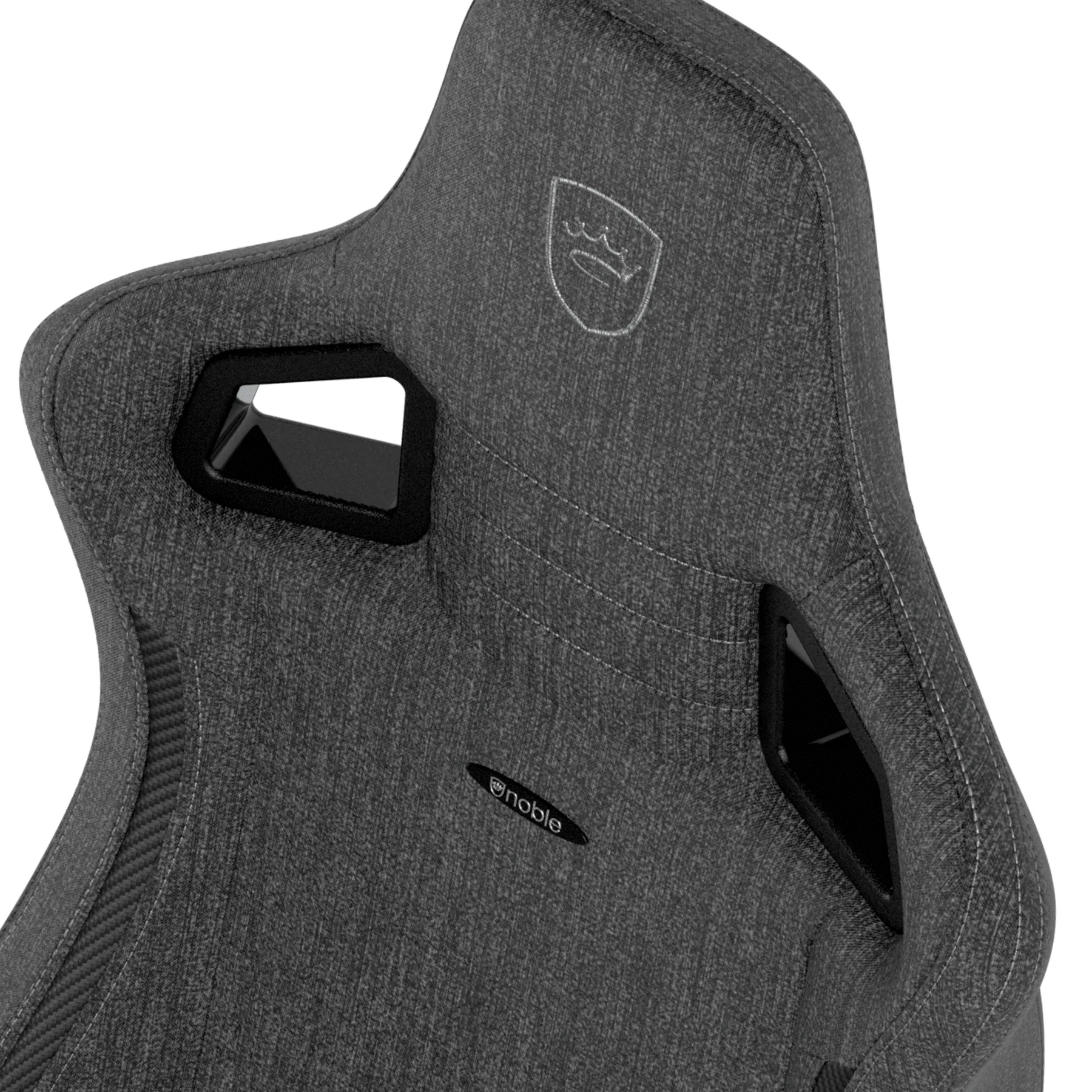 Noblechairs EPIC Compact TX -pelituoli, antrasiitti, harmaa