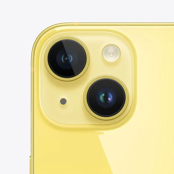 Kunnostettu iPhone 14 128 Gt -puhelin, Keltainen (Kunto: Tyydyttävä)