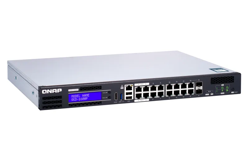 QNAP Guardian Switch 4GB Rackmount/J4115/16port/1Gbps